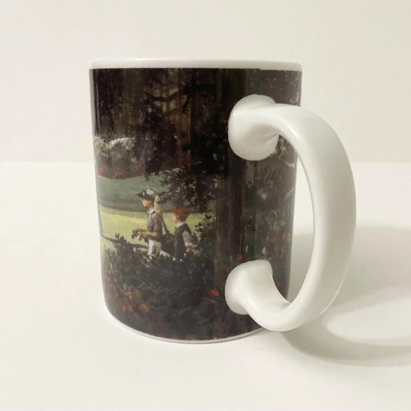 2003 The Approach D R Laird Print Collector Coffee Mug Tea Cup Golf - Picture 10 of 15